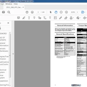 2011 Arctic Cat 366 SE ATV Service Manual - PDF DOWNLOAD