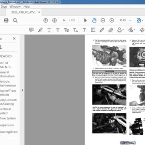 2011 Arctic Cat 450XC ATV Service Manual - PDF DOWNLOAD