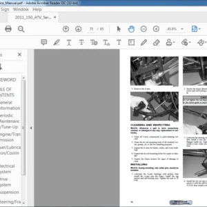 2011 Arctic Cat ATV 150 Service Manual - PDF DOWNLOAD