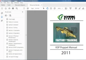 2011 Schwing bioset KSP Poppet Manual - PDF DOWNLOAD