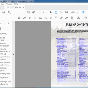 2012 Arctic Cat 150 ATV Service Manual - PDF DOWNLOAD
