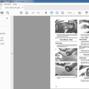 2013 Arctic Cat 400 ATV service Manual - PDF DOWNLOAD