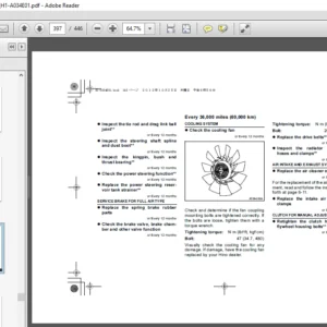 2014 HINO TRUCK Conventional OWNERS WORKSHOP MANUAL  - PDF DOWNLOAD