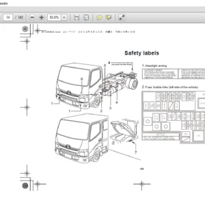 2016 HINO TRUCK COE OWNERS WORKSHOP MANUAL - PDF DOWNLOAD