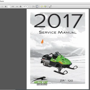 2017 Arctic Cat ZR 120 ATV Service Manual - PDF DOWNLOAD