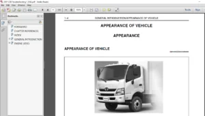 2017 HINO TRUCK COE 155 155H 195 195H J05E WORKSHOP MANUAL  - PDF DOWNLOAD