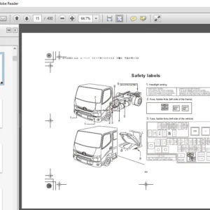 2019 HINO TRUCK COE OWNERS WORKSHOP MANUAL - PDF DOWNLOAD