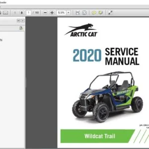 2020 Arctic Cat Wildcat Trail ATV Service Manual - PDF DOWNLOAD