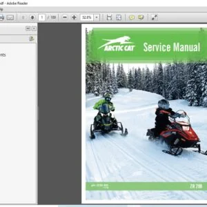 2020 Arctic Cat ZR 200 ATV Service Manual - PDF DOWNLOAD