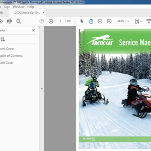 2020 Arctic Cat  ZR 200 Snowmobile Service Manual - PDF DOWNLOAD
