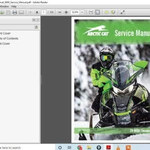 2020 Arctic Cat ZR 9000 Thundercat ATV Service Manual - PDF DOWNLOAD