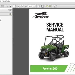 2021 Arctic Cat Prowler 500 ATV Service Manual - PDF DOWNLOAD