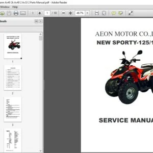 Aeon Overland 125, 180 Manual - PDF DOWNLOAD