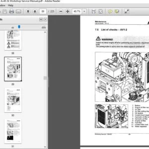 Ammann Av40-2k Workshop Service Manual - PDF DOWNLOAD