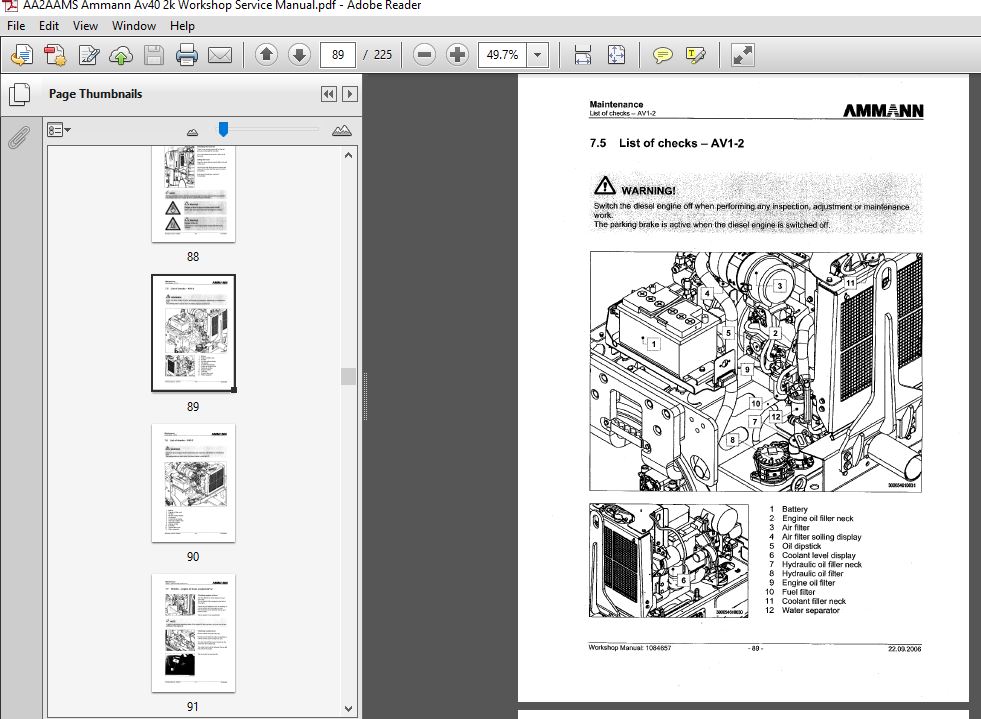 Ammann Av40-2k Workshop Service Manual - PDF DOWNLOAD ~ HeyDownloads