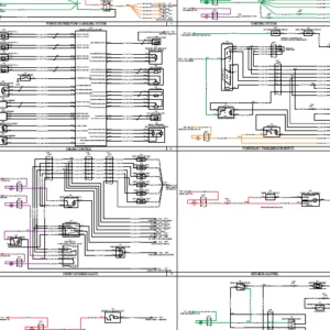 CASE 580N 580SN 580SN WT 590SN POWERSHIFT without options ELECTRICAL SCHEMATIC - PDF DOWNLOAD