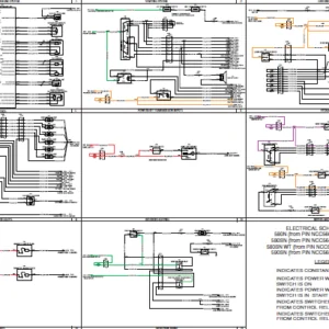 CASE 580N 580SN 580SN WT 590SN with POWERSHUTTLE ELECTRICAL SCHEMATIC - PDF DOWNLOAD