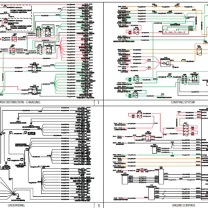 CASE 580N EP Tier 4B Final TRACTOR LOADER 55 kW ELECTRICAL SCHEMATIC - PDF DOWNLOAD