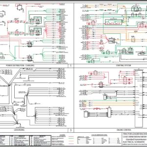 CASE 580N580SN580SN WT590SN TRACTOR LOADER BACKHOE Standard transmission without options - PDF DOWNLOAD