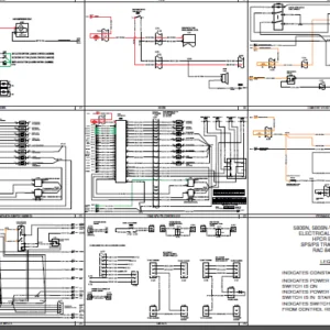 CASE  580SN, 580SN WT AND 590SN SPSPS TRANSMISSION ELECTRICAL SCHEMATIC - PDF DOWNLOAD