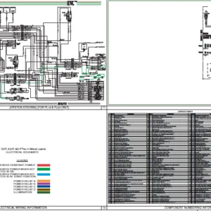CASE 721F, 821F, 921F TIER 4 WHEEL LOADER ELECTRICAL SCHEMATIC - PDF DOWNLOAD