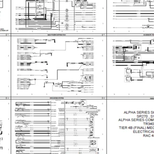 CASE SR270 , SV300 , SV340 ALPHA SERIES SKID STEER LOADER TR340 , TV380 TIER 4B FINAL MECHANICAL CON - PDF DOWNLOAD