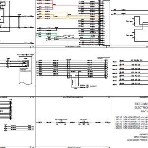 CASE TIER 3 MECH MACHINES ELECTRICAL SCHEMATIC - PDF DOWNLOAD