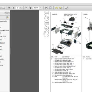 Canon Pixma Ip4000 Ip5000 Parts Catalog+Service Manual - PDF DOWNLOAD