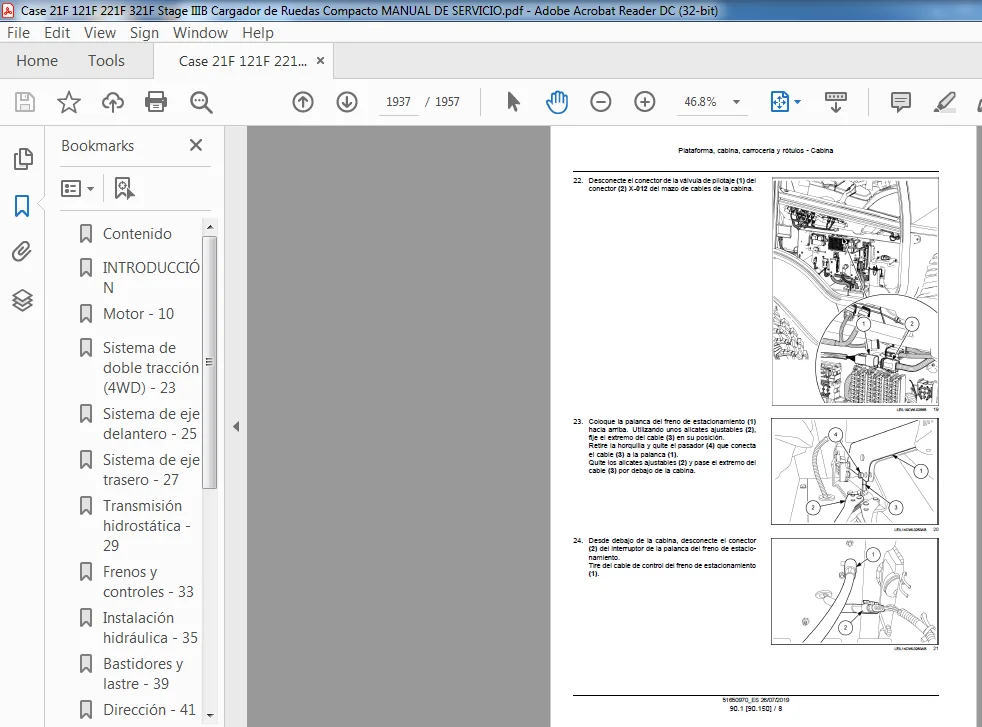 Case 21F 121F 221F 321F Stage IIIB Cargador de Ruedas Compacto Manual De Servicio - PDF Download - Image 2