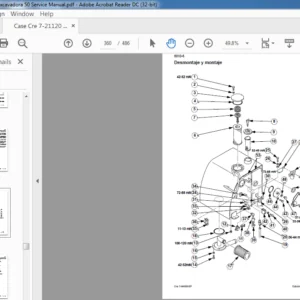 Case 50 Excavadore Hidraulica  Service Manual - PDF DOWNLOAD