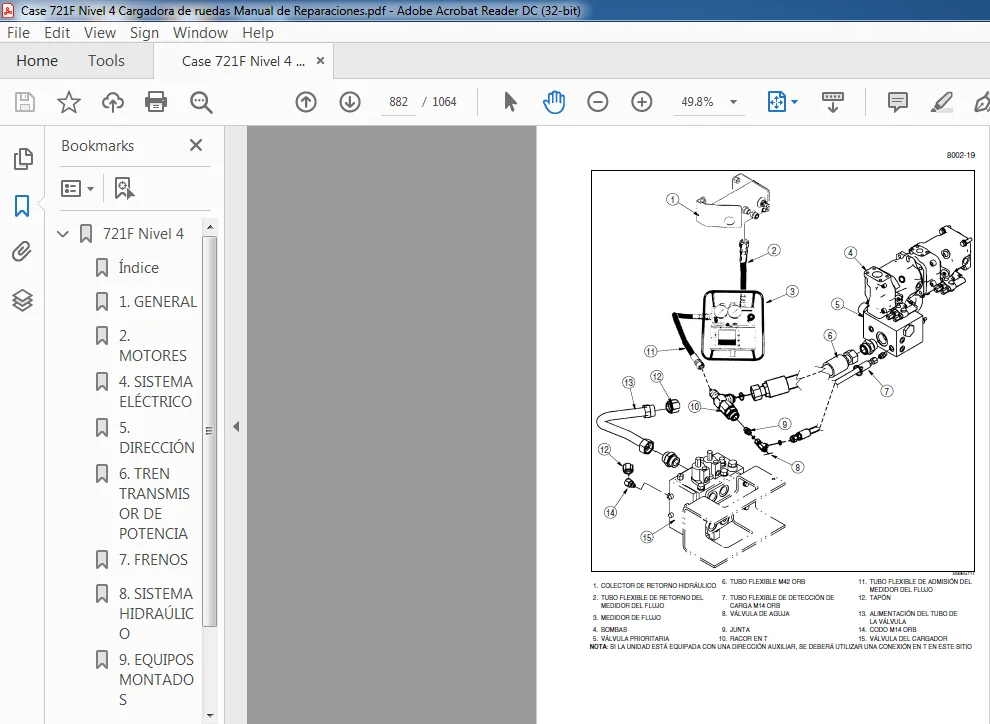 Case 721F Nivel 4 Cargadora de ruedas Manual de Reparaciones (84527025) - PDF Download - Image 2