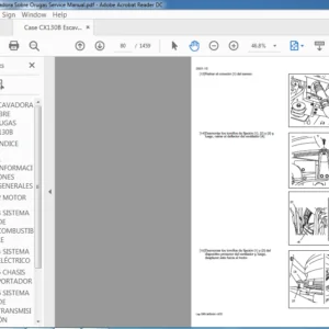 Case CX130B Escavadora Sobre Orugas Service Manual - PDF DOWNLOAD
