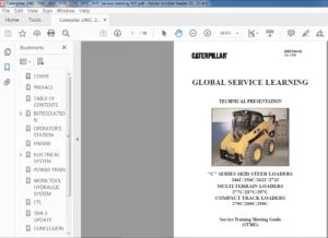 Caterpillar 246C, 256C, 262C, 272C, 277C, 287C, 297C Service Learning Manual - PDF DOWNLOAD