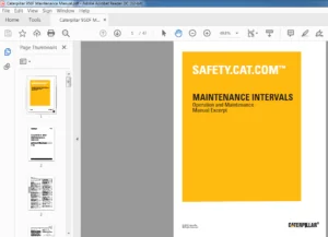 Caterpillar 950F Series II Wheel Loader Operation & Maintenance Manual - PDF DOWNLOAD
