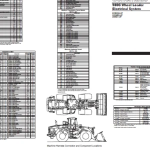 Caterpillar 980G Wheel Loader Electric Schematic Manual - PDF DOWNLOAD