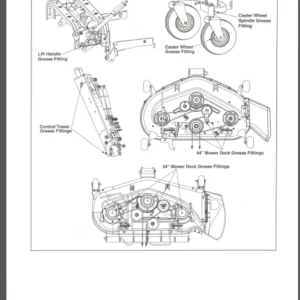Cub Cadet Z Series Z-42 Z-48 Z48L Z-54 Z-54L Z-16 Z-180 Z-180L Z-200 Z-220 364 365 365L ZT-1850 ZT-2150 ZT-2250 Service Manual