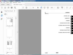 DAF 95XF Series Engine Manual - PDF DOWNLOAD