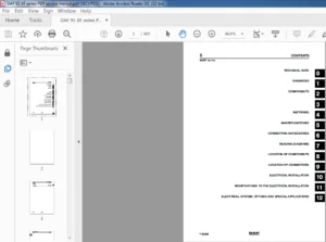 DAF 95XF Series Technical Data Manual  - PDF DOWNLOAD