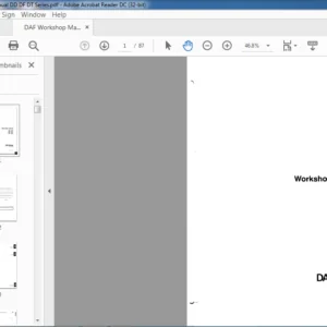 DAF DD575 DF615 DT615 Diesel Workshop Manual - PDF DOWNLOAD