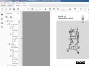 DAF Davie XD LF45 LF55 CF65 CF75 CF85 XF95 Diagnostics Manual - PDF DOWNLOAD