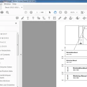 Deutz 1012 1013 Workshop Manual - PDF DOWNLOAD