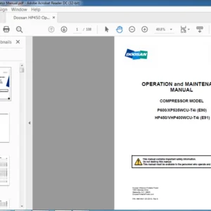 Doosan HP450 Operation and Maintenance Manual - PDF DOWNLOAD
