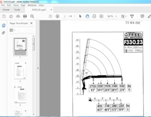 Fassi Crane F330.23 Use & Maintenance Manual - PDF DOWNLOAD