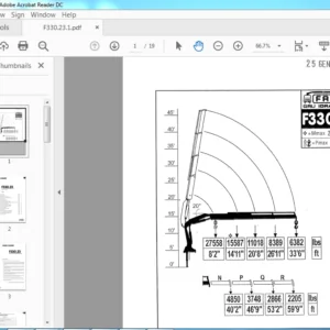 Fassi Crane F330.23 Use & Maintenance Manual - PDF DOWNLOAD