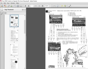 Fassi F600 Controls to Operate The Crane Manual - PDF DOWNLOAD