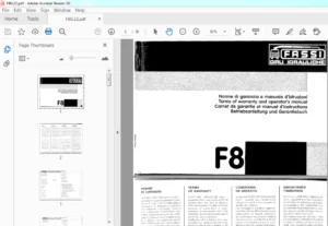 Fassi GRU IDRAULICHE F80.22 Operators Manual - PDF DOWNLOAD
