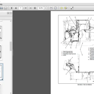 Hyster E25 35XM, E40XMS service manual  - PDF DOWNLOAD