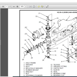 Hyster E25 60XL service manual  - PDF DOWNLOAD