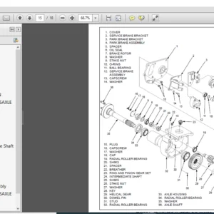 Hyster Forklift J1 60XMT, J1 80XMT, J2 00XMTE160 service manual  - PDF DOWNLOAD