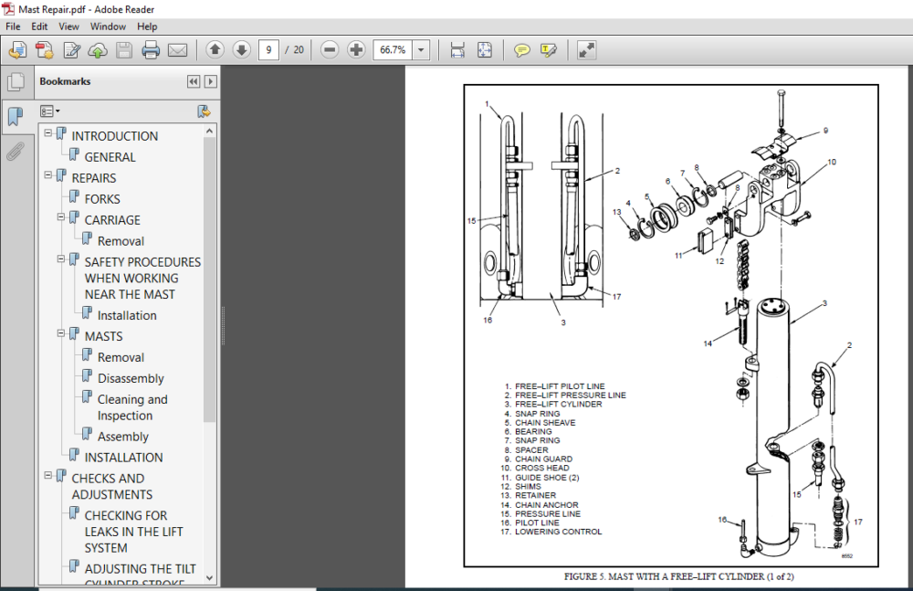 Hyster Forklift S40 50F service manual  PDF DOWNLOAD ~ HeyDownloads  Manual Downloads